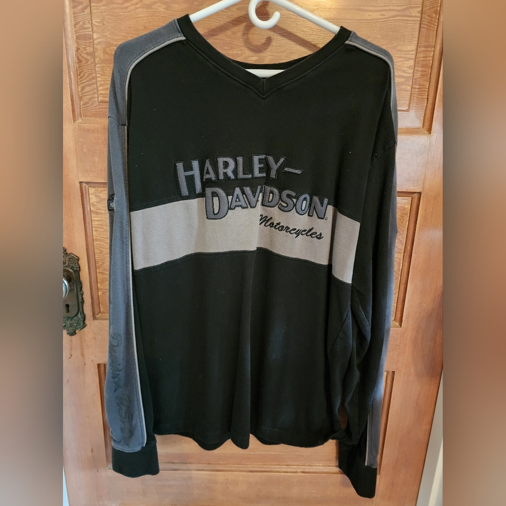 Harley-Davidson long sleeve heavy  shirt